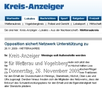 Kreis-Anzeiger 26.11.2009