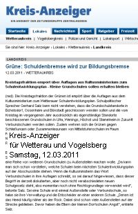 Kreis-Anzeiger 12.03.2011