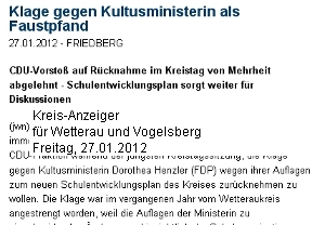 Kreisanzeiger 27.01.2012